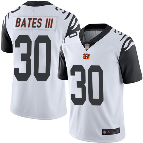 Cincinnati Bengals Limited White Men Jessie Bates III Jersey NFL Footballl #30 Rush Vapor Untouchable